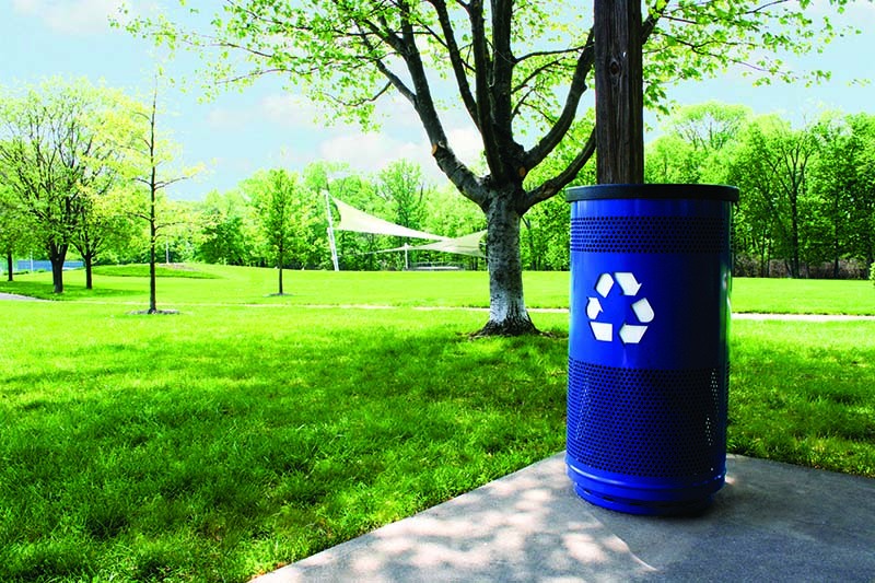 Commercial Outdoor Garbage Cans