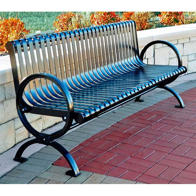 6 Wellington Bench Portable Surface Mount Quick Ship