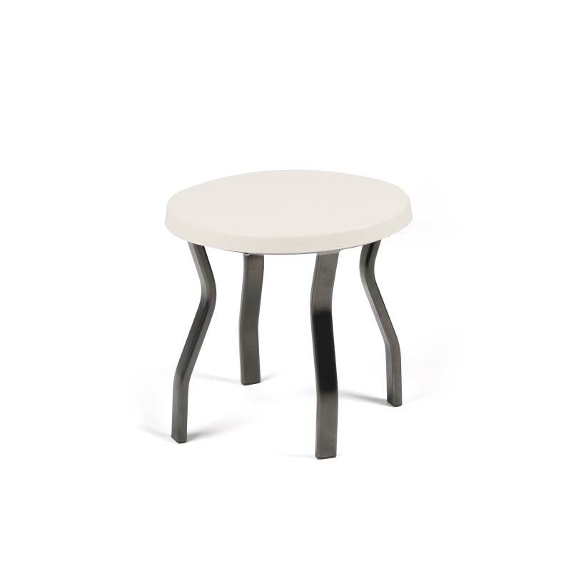 18 20 And 24 Round Stacking Fiberglass Top Side Table
