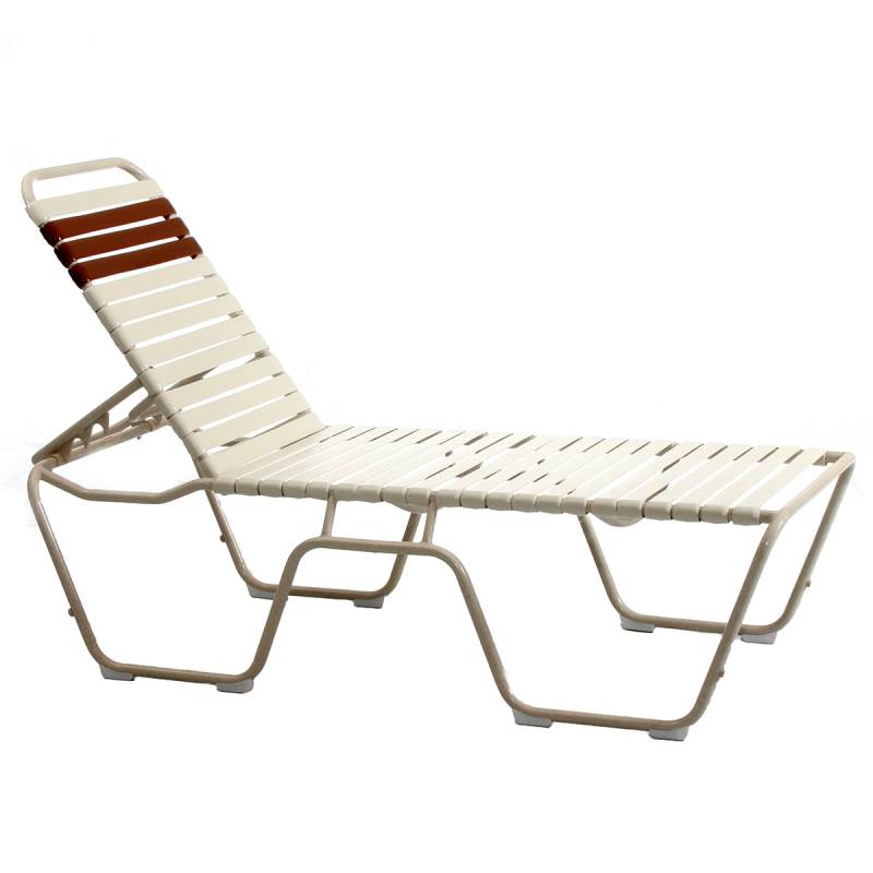 Web strap sales chaise lounge