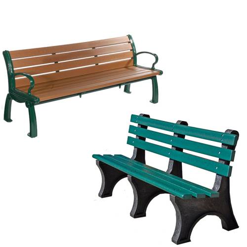 Park Benches - Recycled Plastic 