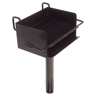 Rotating Grill, 300 Sq. Inch - Inground and Surface Mount