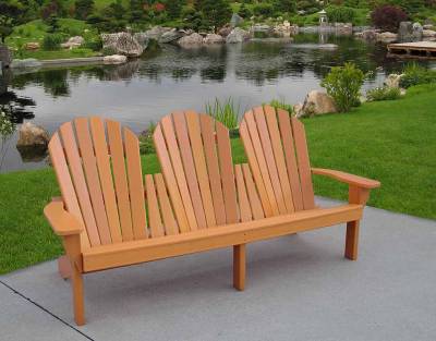 Grand Isle Adirondack Bench