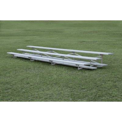 3 Row Low-Rise Aluminum Bleacher