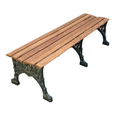 4', 5' and 80" Renaissance Backless Bench - Portable/Surface Mount