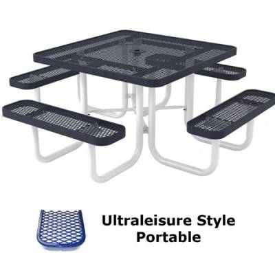 46" Square UltraLeisure Picnic Table - Portable