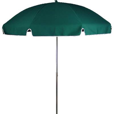 Frankford Laurel 7 1/2 Ft. Flat Top Umbrella, Steel Ribs - Push Up Style without Tilt