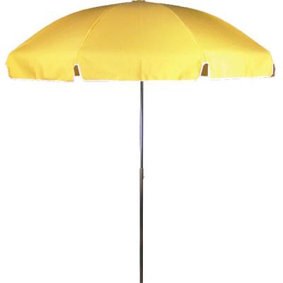 Frankford Catalina 7 1/2 Ft. Flat Top Umbrella, Fiberglass Ribs - Push Up Style without Tilt