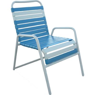 Welded Contract Lido Stacking Strap Chair