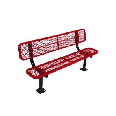 E-Series 8-Ft. Park Bench with Back