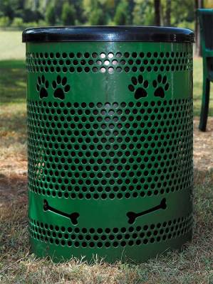 Pet Waste - BarkPark 32 Gallon Trash Receptacle