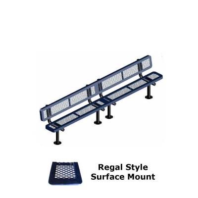 10' and 15' Regal Bench - Surface and Inground Mount - Image 2
