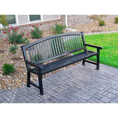 4' and 6' Savannah Bench - Portable/Surface Mount - Image 2