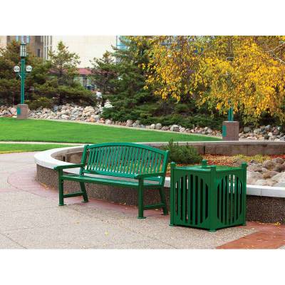 4' and 6' Savannah Bench - Portable/Surface Mount - Image 3