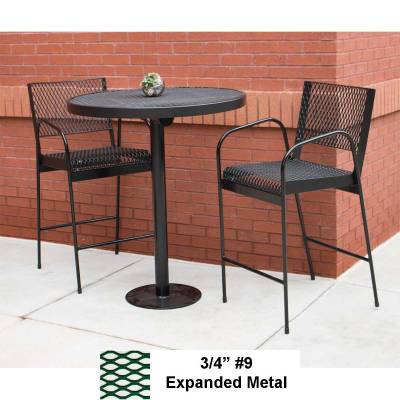 Barstool with Back and Arms