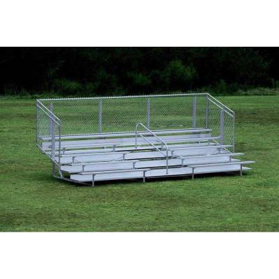 5 Row Non-Elevated Aluminum Bleacher