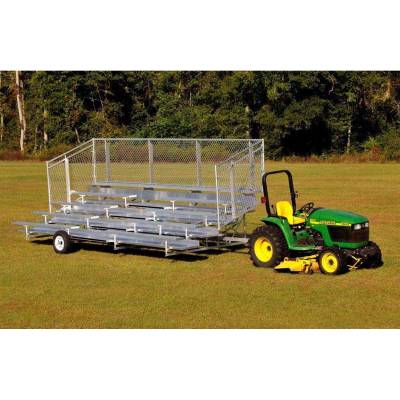 5 Row Transportable Aluminum Bleacher