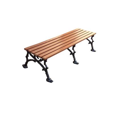 4', 5' and 80" Woodland Backless Bench - Portable/Surface Mount. - Image 2