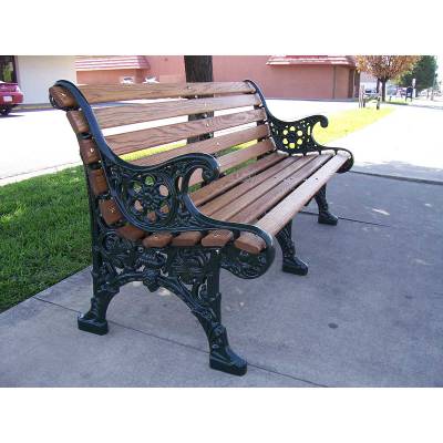 4', 5' and 80" Renaissance Bench - Portable/Surface Mount - Image 3