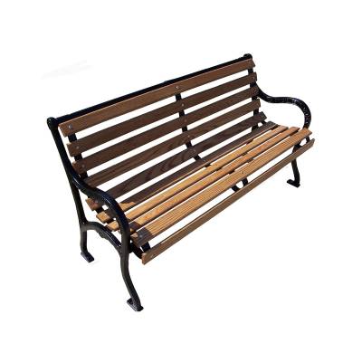 4', 5, 6' and 8' Iron Valley Slatted Bench - Portable/Surface Mount. - Image 1