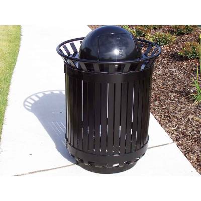 45 Gallon Iron Valley Exclusive Trash Receptacle - Image 2