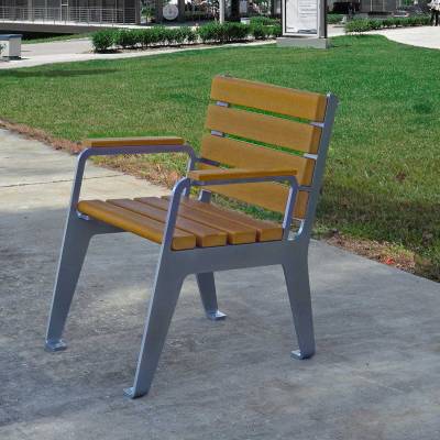 Picnic Tables - Recycled Plastic - Plaza Recycled Plastic Chair 