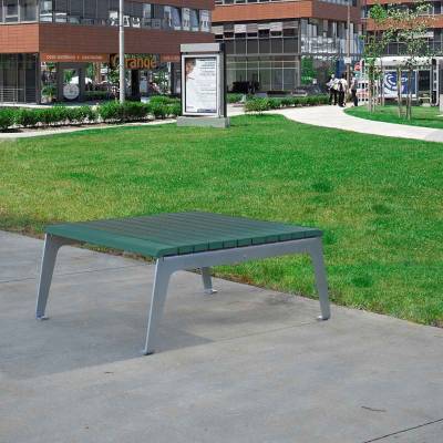 Plaza Recycled Plastic Table - Image 2