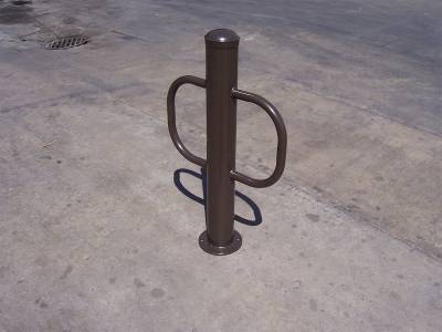 Bollard Bike Rack - Surface Mount. - Image 2