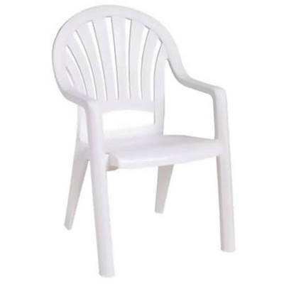 Pacific Fanback Stacking Armchair - Image 2