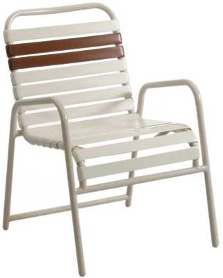 Welded Contract Lido Stacking Strap Chair - Image 2