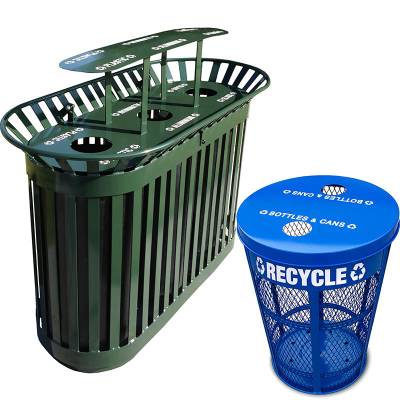 Trash Disposal - Recycling Receptacles