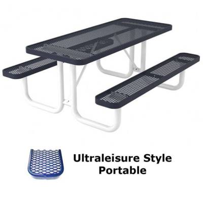 6' and 8' UltraLeisure Picnic Table - Portable - Image 1