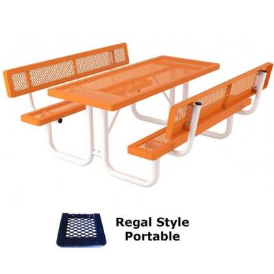 6' and 8' Specialty Picnic Table - Portable - Image 1