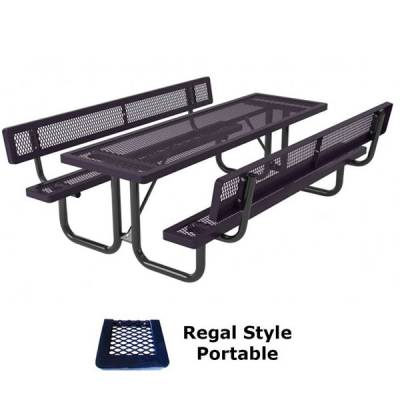 6' and 8' Specialty Picnic Table - Portable - Image 2