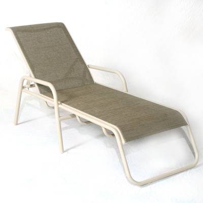 Lido Sling Stacking Chaise Lounge - Image 1