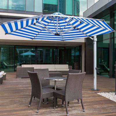 Frankford Aurora 11 Ft. Octagon Cantilever Umbrella - Image 1