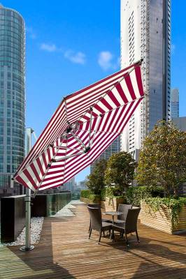 Frankford Aurora 11 Ft. Octagon Cantilever Umbrella - Image 3