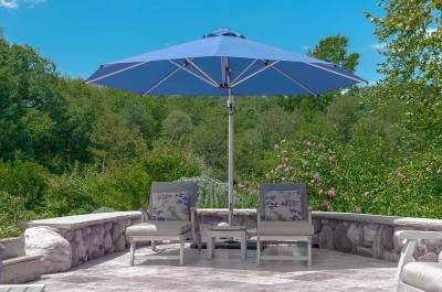 Frankford Aurora 11 Ft. Octagon Cantilever Umbrella - Image 4