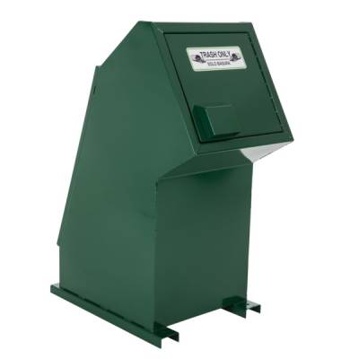 Trash Disposal - Outdoor Trash Receptacles - 32 Gallon Animal Resistant Single Trash Receptacle