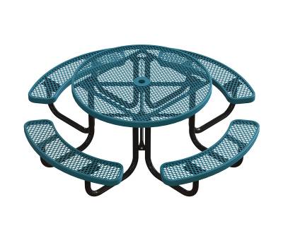 46" Round Elementary Picnic Table - Portable