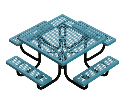 46" Square Elementary Picnic Table - Portable - Image 1