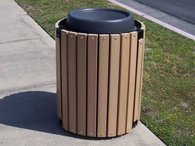 32 Gallon Township Trash Receptacle - Image 3