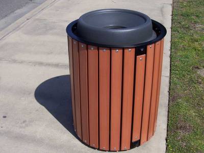 32 Gallon Township Trash Receptacle - Image 4