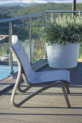 Sunset Sling Armless Lounge Chair - Arms sold separately. - Image 3