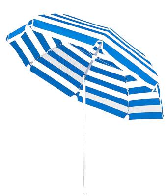 Frankford Laurel 7 1/2 Ft. Flat Top Umbrella, Steel Ribs - Push Up Style with Tilt - Image 2