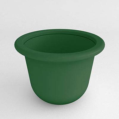 Contemporary Resin Planter - Image 1