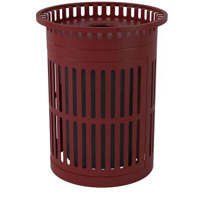 32 Gallon Metro Style Trash Receptacle With Hinged Side Door - Image 3