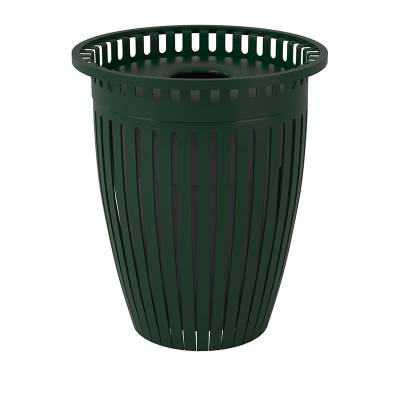 32 Gallon Crown Trash Receptacle with Flared Top - Image 2