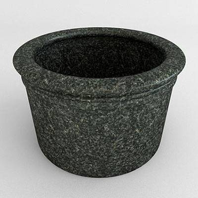Straight Sided Cylinders Resin Planter - Image 1
