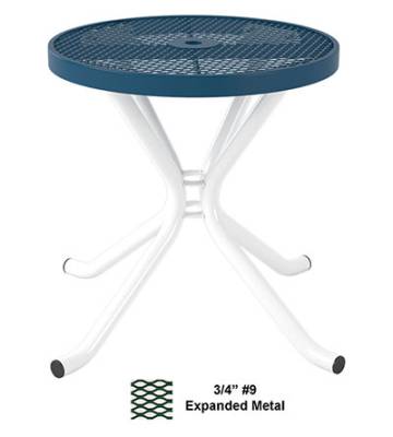 Picnic Tables - 30" & 46" Round Cafe Table - Portable